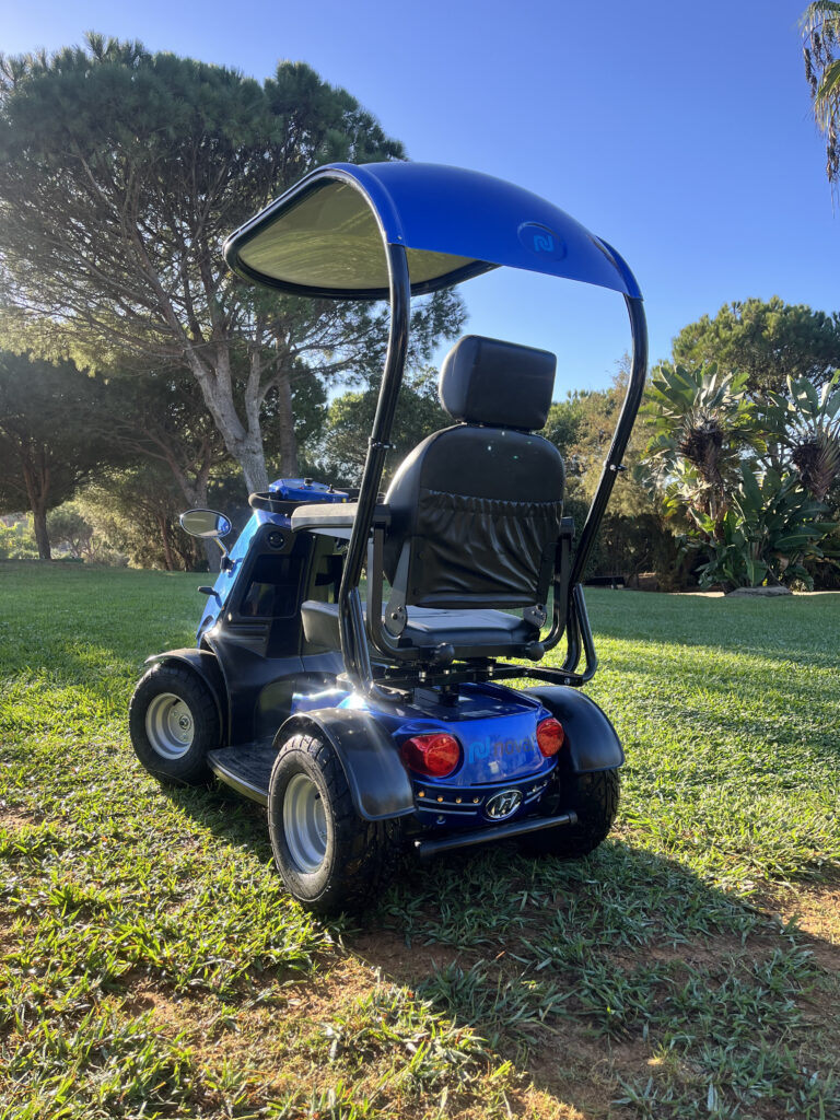 Vista trasera - Scooter eléctrico para movilidad reducida